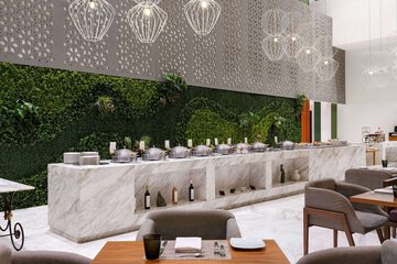 Breakfast area