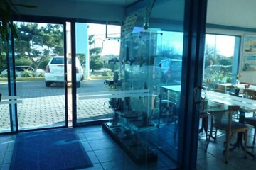 Interior entrance