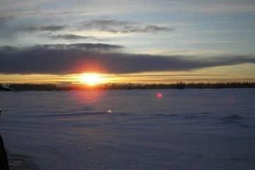 Snowshoeing