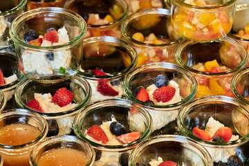 Breakfast buffet