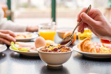 Breakfast area