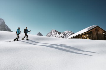 Snowshoeing
