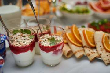 Breakfast buffet