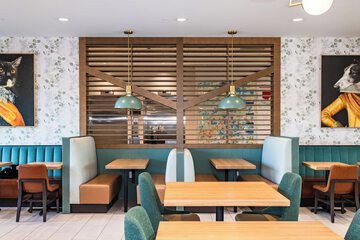Breakfast area