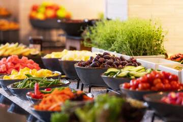 Breakfast buffet