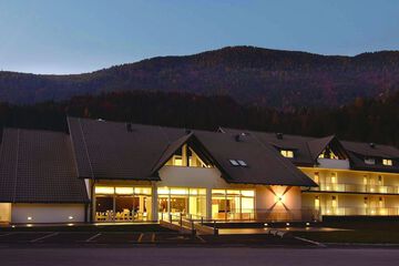 Front of property - evening/night