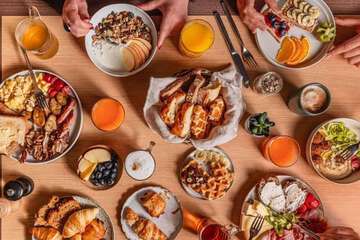 Breakfast area