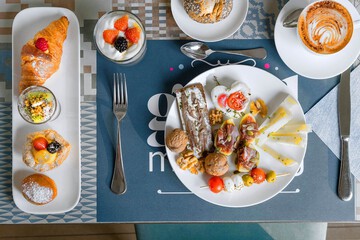 Breakfast buffet