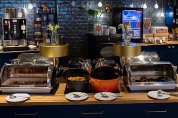 Breakfast area