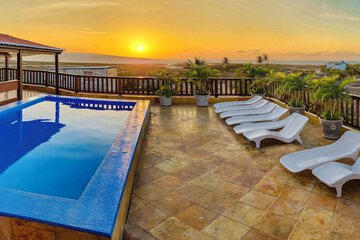 Rooftop pool