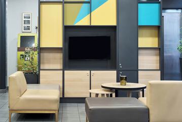 Lobby sitting area