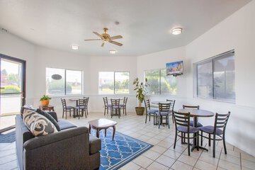 Lobby sitting area