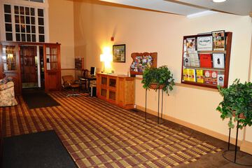 Interior entrance