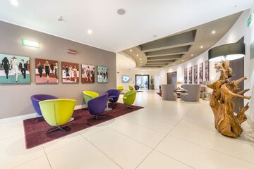 Lobby sitting area