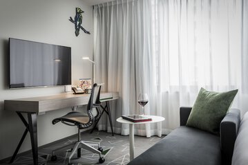 In-room business center