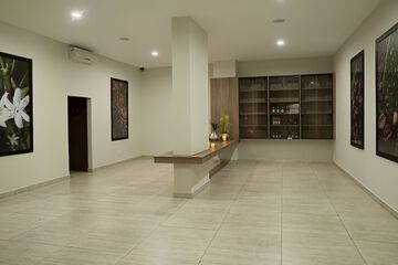 Interior entrance