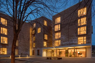 Front of property - evening/night