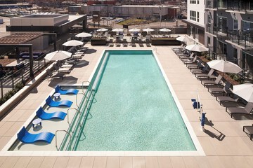 Rooftop pool