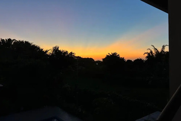outside