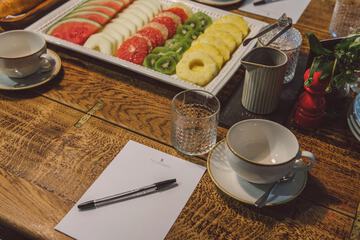 Breakfast buffet