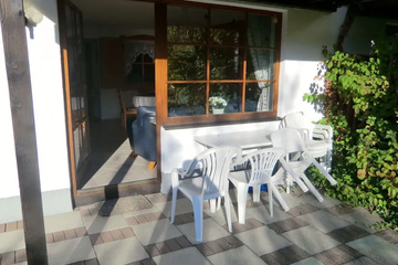 outside