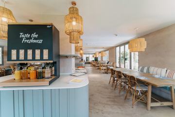 Breakfast area