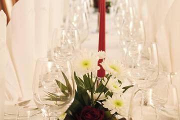 Indoor wedding