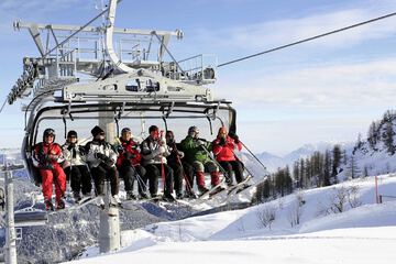 Snow and ski sports