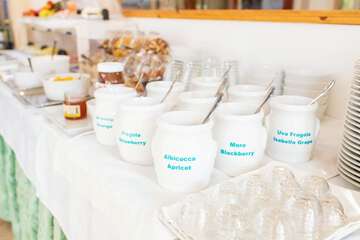 Breakfast buffet