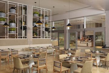 Breakfast buffet