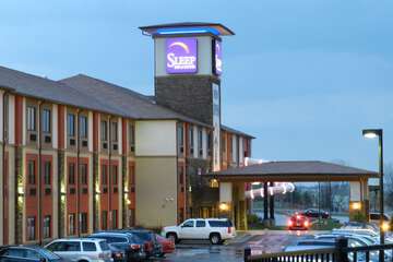 Front of property - evening/night