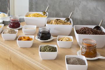Breakfast buffet