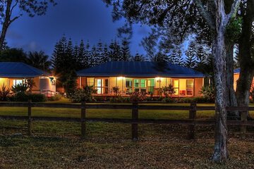 Front of property - evening/night