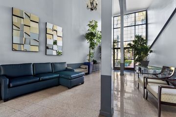 Lobby sitting area