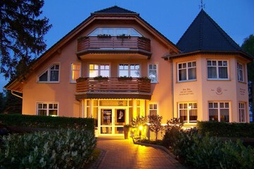 Front of property - evening/night