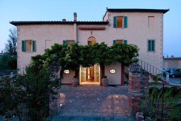Front of property - evening/night