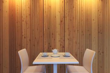 Breakfast area