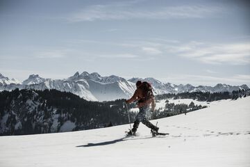 Snowshoeing