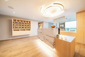 Spa reception