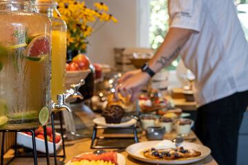 Breakfast buffet