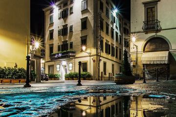 Front of property - evening/night
