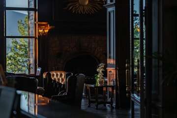 Lobby lounge