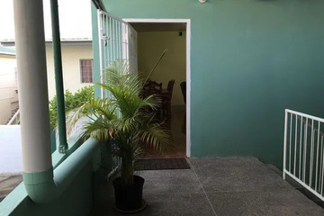 outside