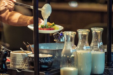 Breakfast buffet