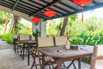Breakfast area