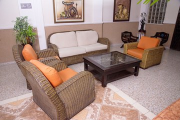 Lobby sitting area