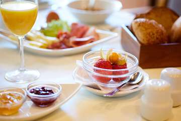 Breakfast buffet