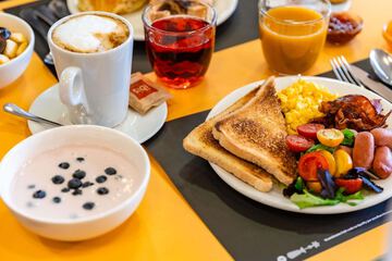 Breakfast area