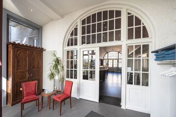 Interior entrance
