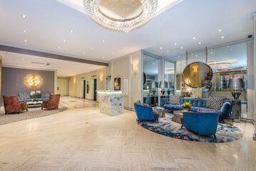 Lobby sitting area